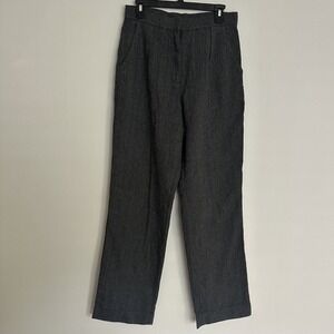 Vintage Rhythm Black Womens Pants Wool Blend Size 8 Missing Clasp